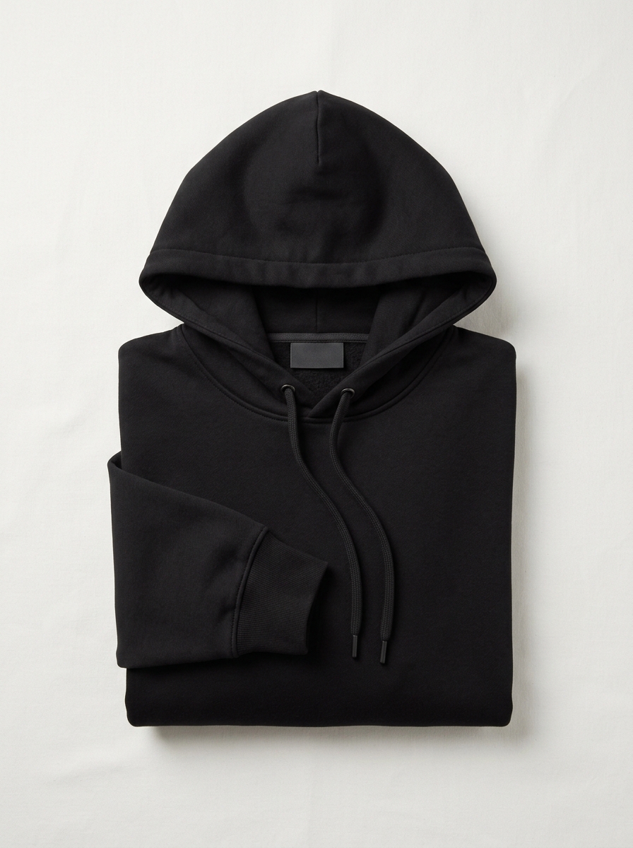 Men's Oversized Hoodie Black